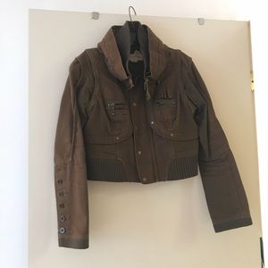 Short military jacket